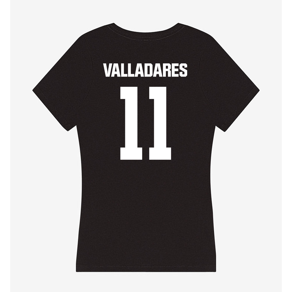 NMSU - NCAA Softball : Jade Valladares - Women's V-Neck T-Shirt-1
