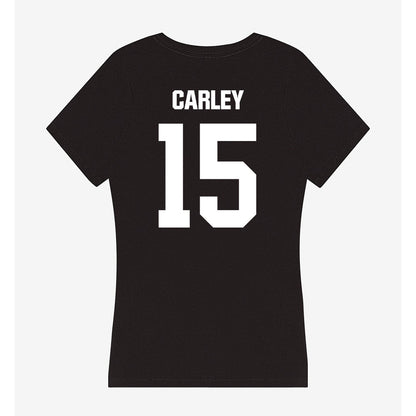 NMSU - NCAA Softball : Riley Carley - Women's V-Neck T-Shirt-1