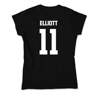NMSU - NCAA Men's Basketball : Elijah Elliott - Soft Style Women’s T-Shirt-1