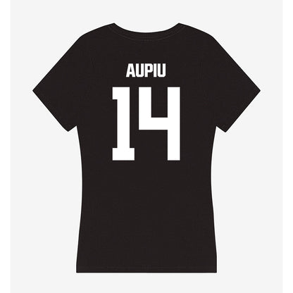 NMSU - NCAA Football : Sone Aupiu - Women's V-Neck T-Shirt-1