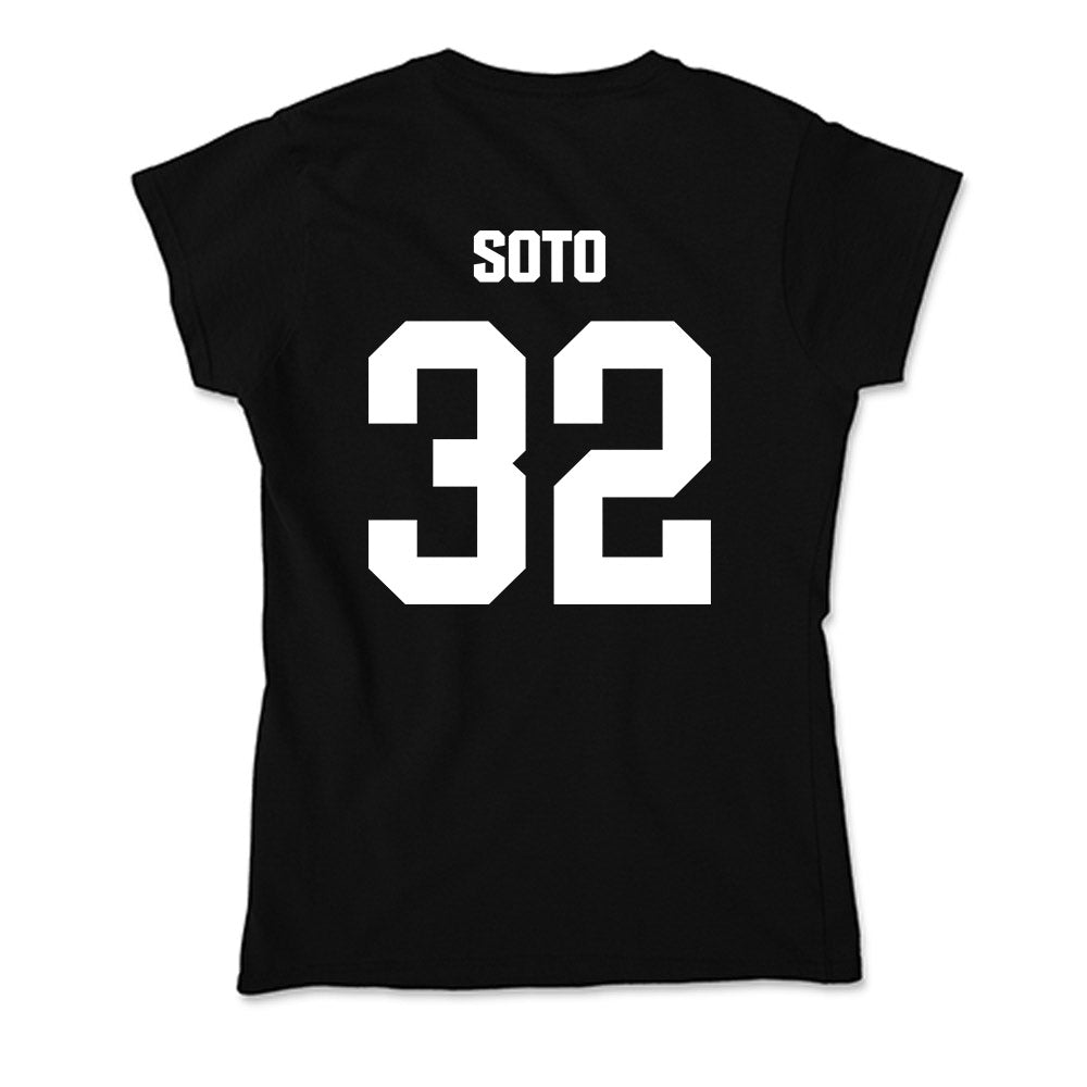 NMSU - NCAA Baseball : Saul Soto - Soft Style Women’s T-Shirt-1