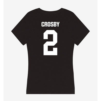 NMSU - NCAA Football : Damarcus Crosby - Women's V-Neck T-Shirt-1