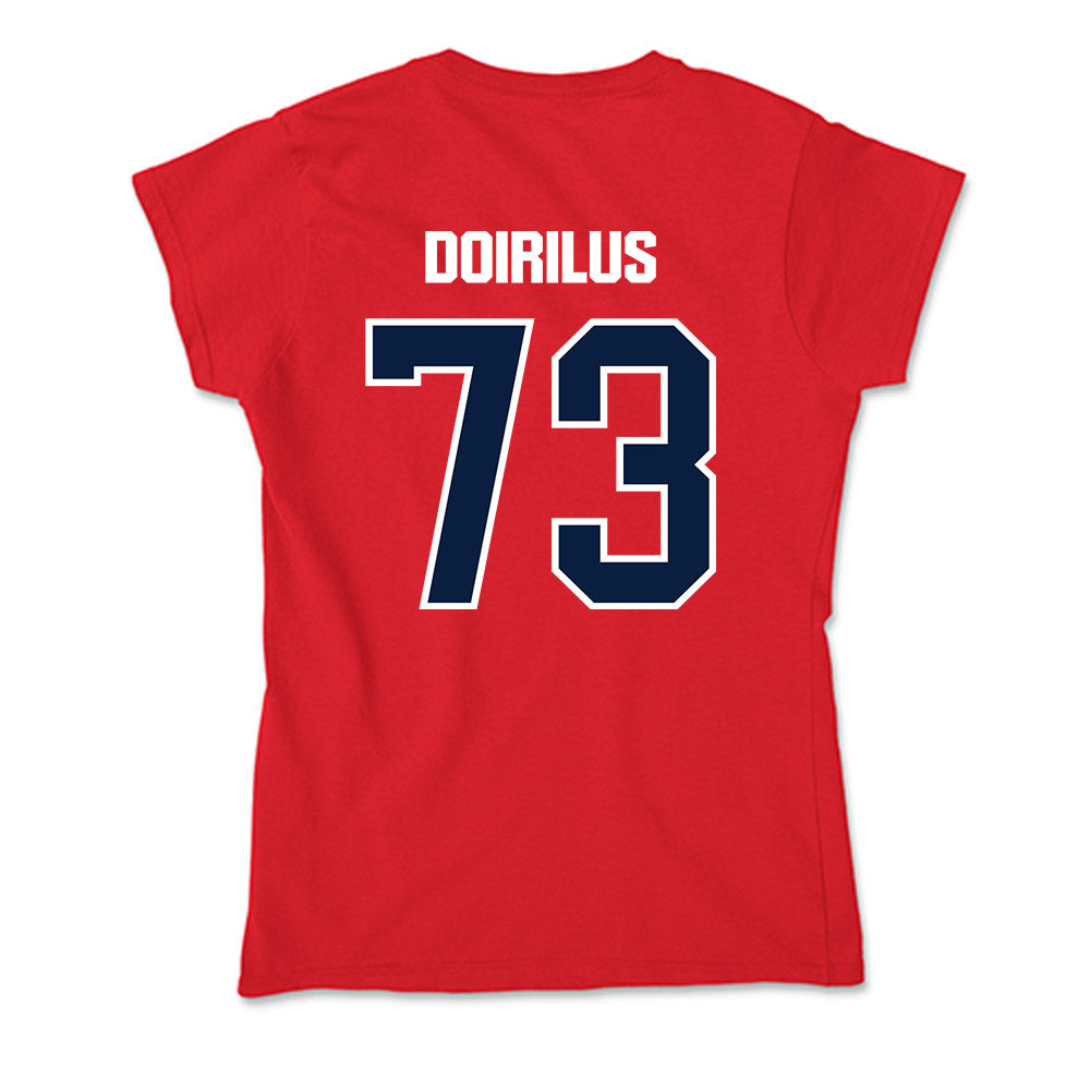 Liberty - NCAA Football : Curtis Doirilus - Soft Style Women’s T-Shirt-1