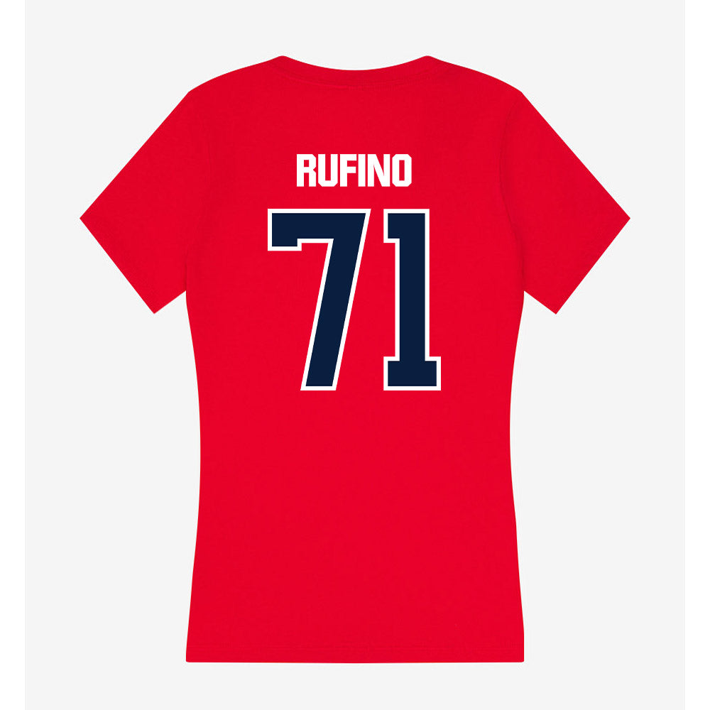 Liberty - NCAA Cheerleading : Vinicius Rufino - Women's V-Neck T-Shirt-1