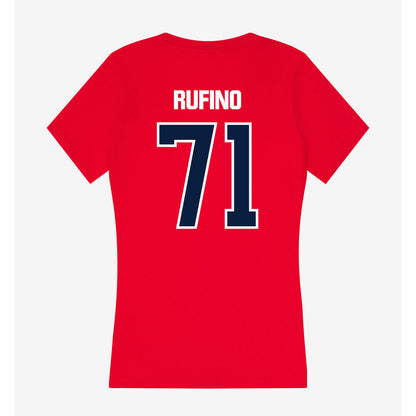 Liberty - NCAA Cheerleading : Vinicius Rufino - Women's V-Neck T-Shirt-1