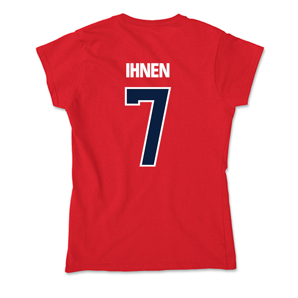 Liberty - NCAA Men's Basketball : Isaiah Ihnen - Soft Style Women’s T-Shirt-1