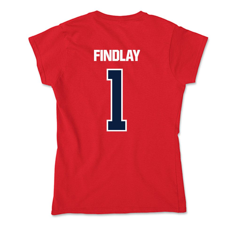 Liberty - NCAA Softball : Abigail Findlay - Soft Style Women’s T-Shirt-1