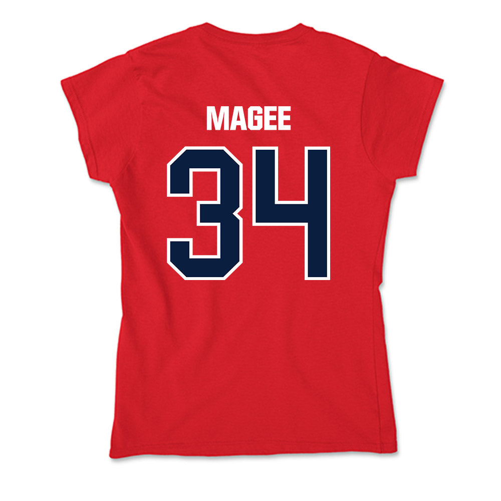 Liberty - NCAA Women's Soccer : Kayla Magee - Soft Style Women’s T-Shirt-1