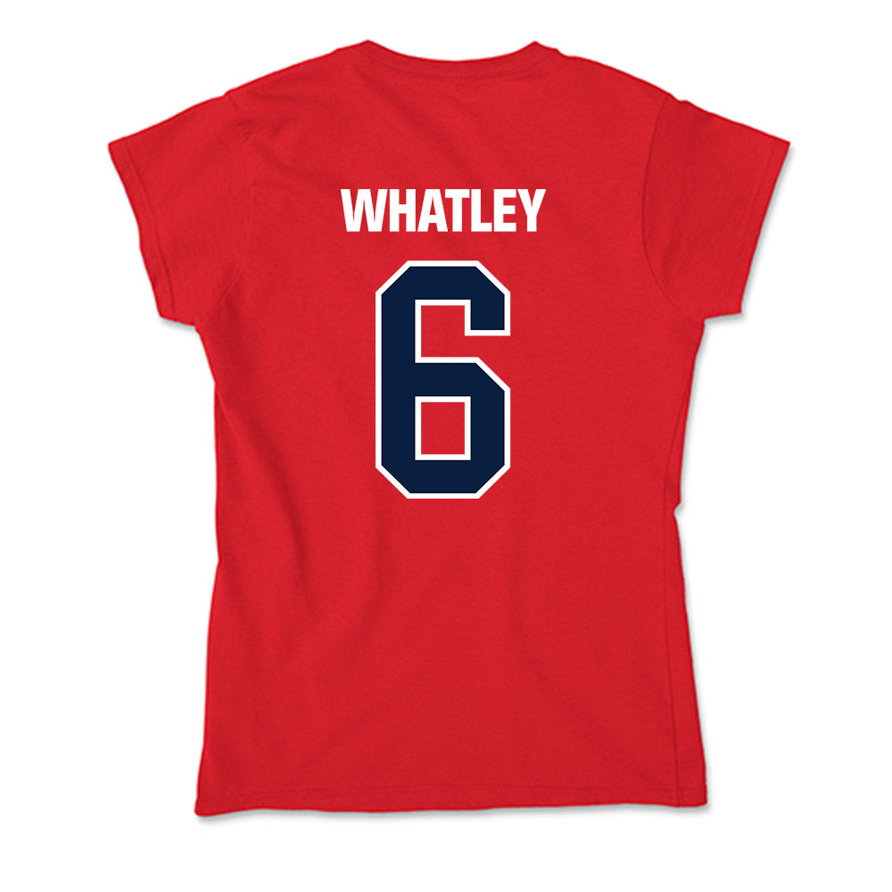 Liberty - NCAA Softball : Savanah Whatley - Soft Style Women’s T-Shirt-1