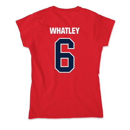 Liberty - NCAA Softball : Savanah Whatley - Soft Style Women’s T-Shirt-1