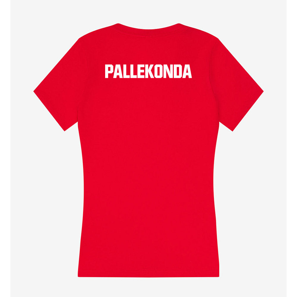 Liberty - NCAA Cheerleading : Caleb Pallekonda - Women's V-Neck T-Shirt-1