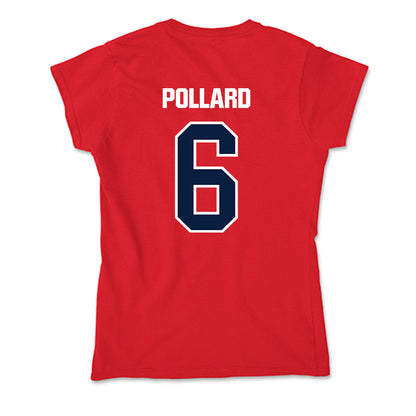 Liberty - NCAA Football : Micah Pollard - Soft Style Women’s T-Shirt-1