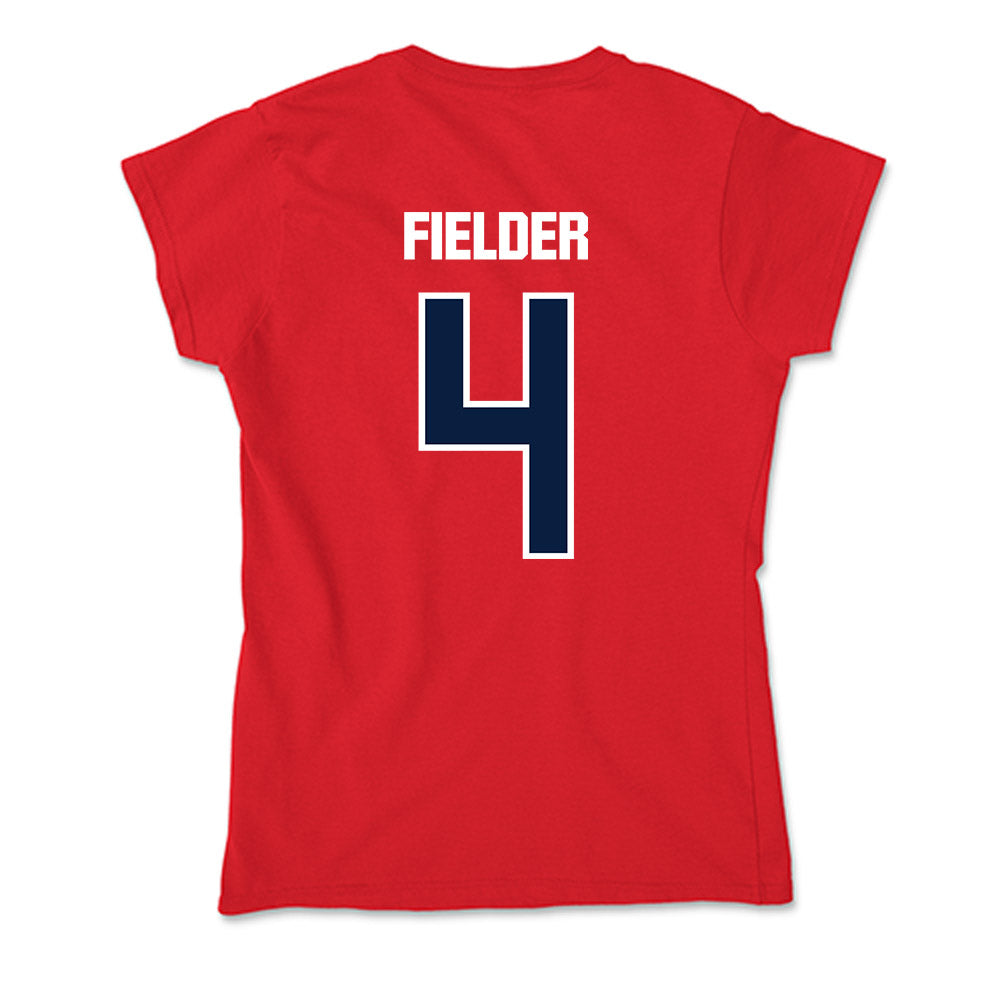 Liberty - NCAA Women's Volleyball : Addie Fielder - Soft Style Women’s T-Shirt-1