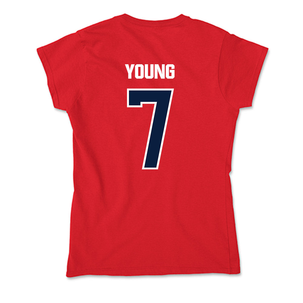Liberty - NCAA Women's Lacrosse : Olivia Young - Soft Style Women’s T-Shirt-1