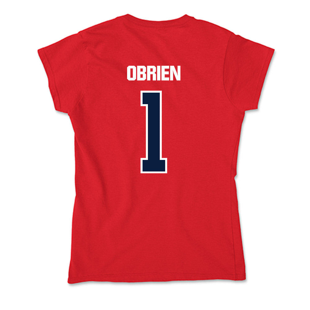 Liberty - NCAA Women's Volleyball : Kayla OBrien - Soft Style Women’s T-Shirt-1
