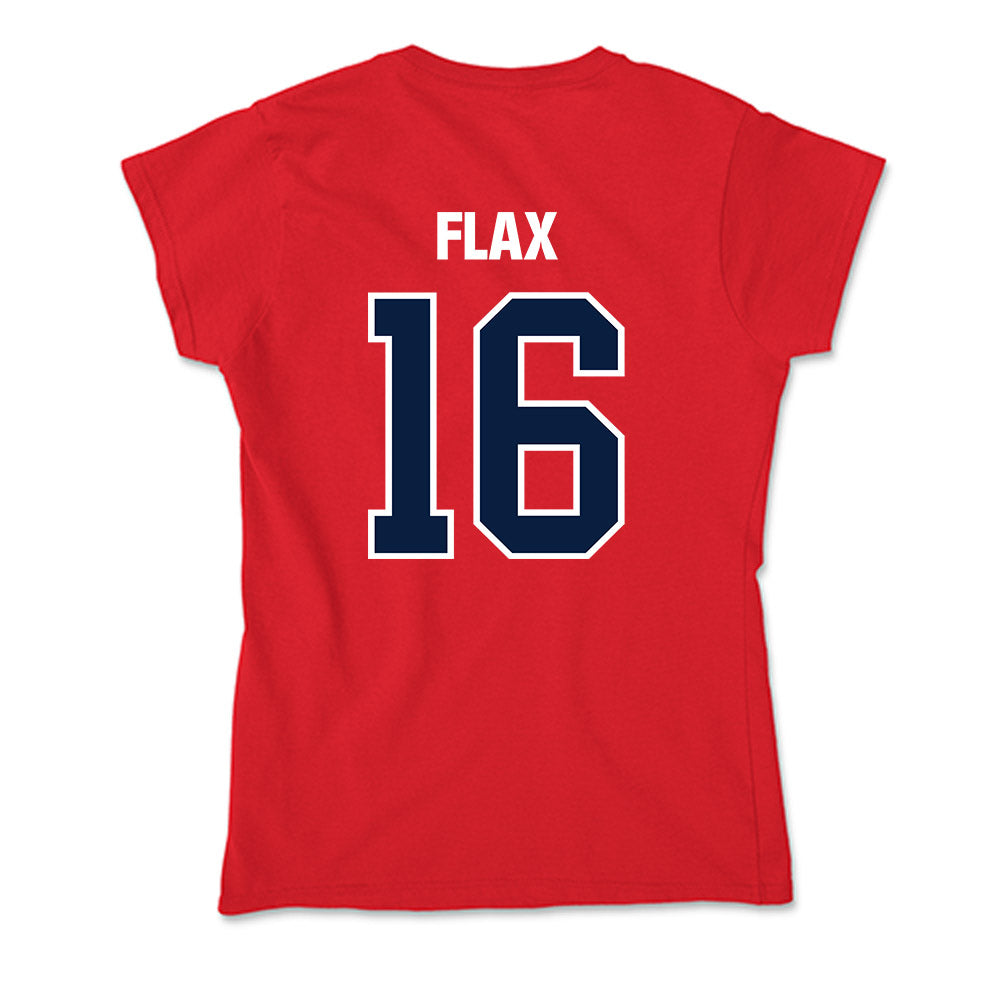 Liberty - NCAA Women's Soccer : Lauren Flax - Soft Style Women’s T-Shirt-1
