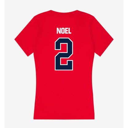 Liberty - NCAA Softball : Avery Noel - Women's V-Neck T-Shirt-1