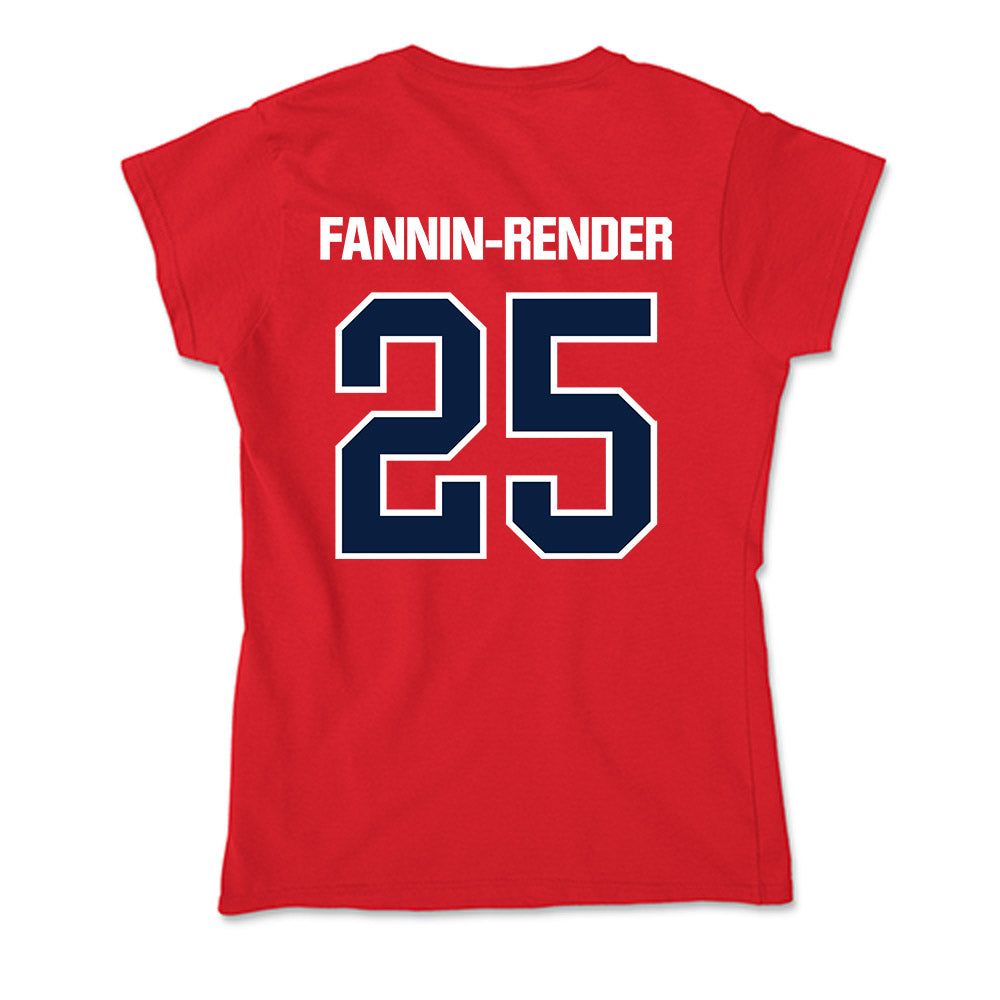 Liberty - NCAA Football : Malachi Fannin-Render - Soft Style Women’s T-Shirt-1