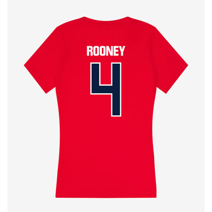 Liberty - NCAA Cheerleading : Tatum Rooney - Women's V-Neck T-Shirt-1