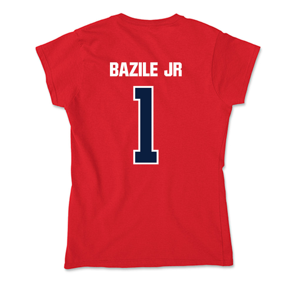 Liberty - NCAA Football : CJ Bazile Jr - Soft Style Women’s T-Shirt-1