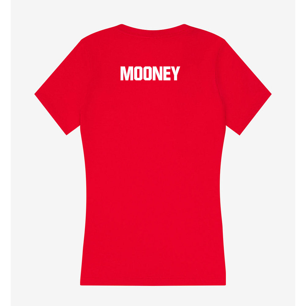 UConn - NCAA Women's Track & Field : Josh Mooney - Women's V-Neck T-Shirt-1