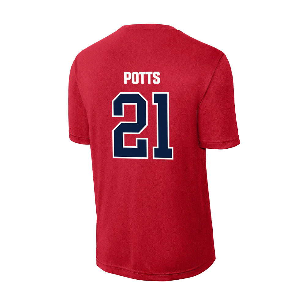 Liberty - NCAA Baseball : Jake Potts - Activewear T-Shirt-1