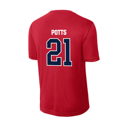 Liberty - NCAA Baseball : Jake Potts - Activewear T-Shirt-1
