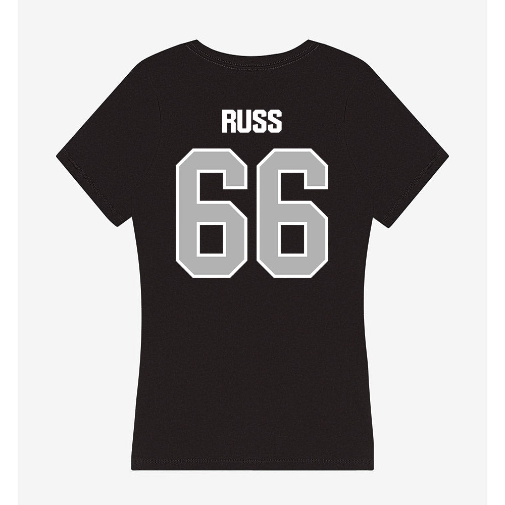 Troy - NCAA Football : Eli Russ - Women's V-Neck T-Shirt-1
