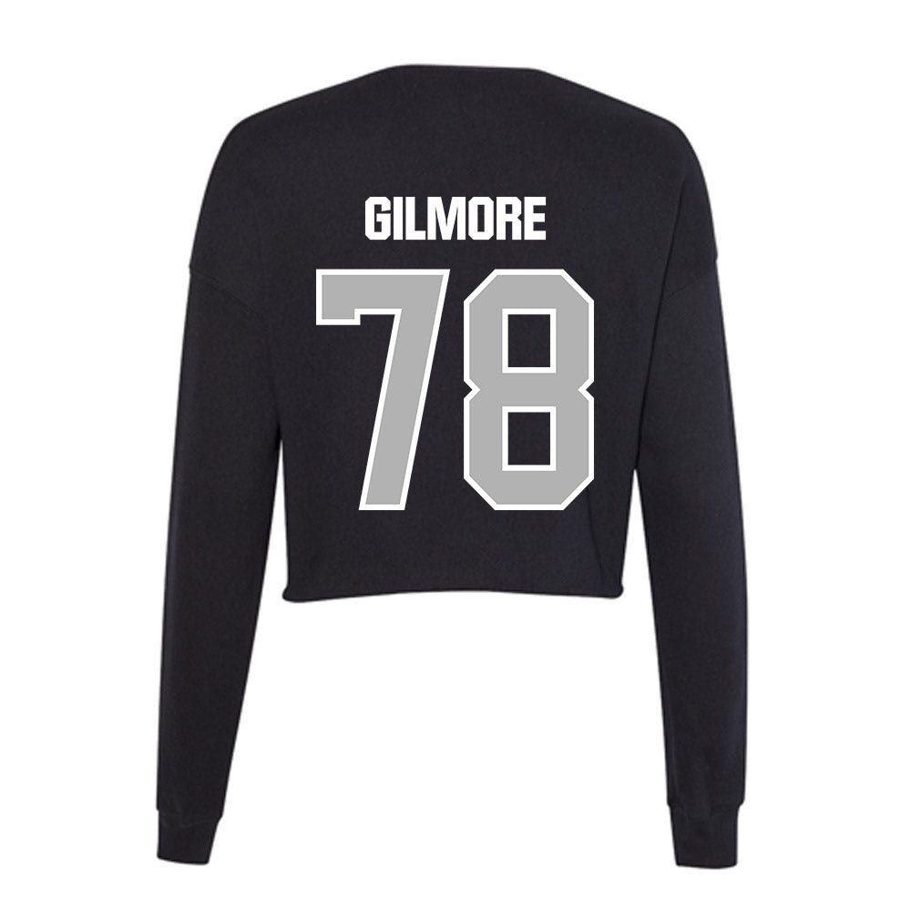 Troy - NCAA Football : Billy Gilmore - Women's Cropped Crew Fleece-1