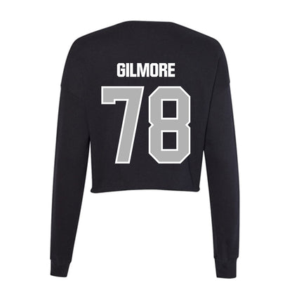 Troy - NCAA Football : Billy Gilmore - Women's Cropped Crew Fleece-1