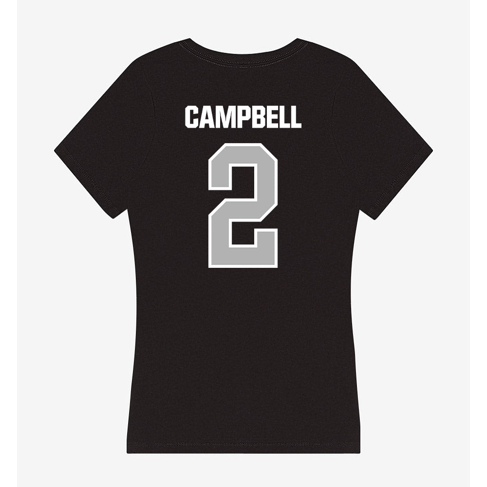 Troy - NCAA Men's Basketball : Cobi Campbell - Women's V-Neck T-Shirt-1
