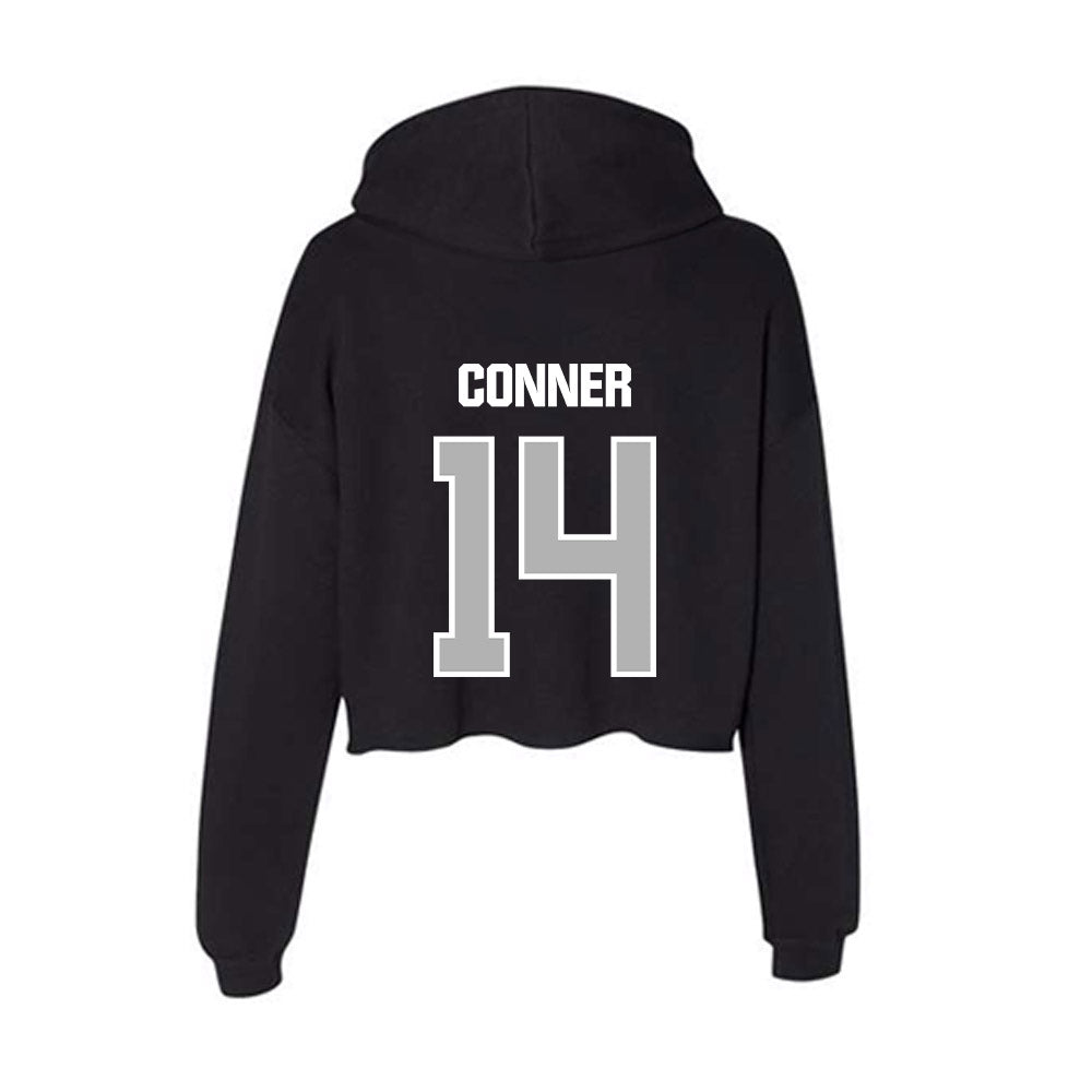 Troy - NCAA Football : Ethan Conner - Women's Crop Fleece Hoodie-1