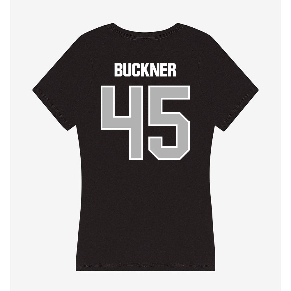 Troy - NCAA Baseball : Judah Buckner - Women's V-Neck T-Shirt-1