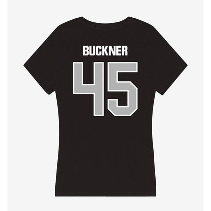 Troy - NCAA Baseball : Judah Buckner - Women's V-Neck T-Shirt-1