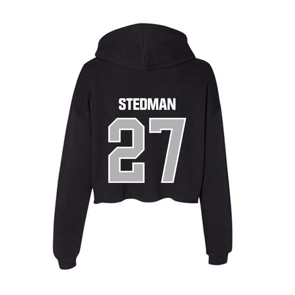 Troy - NCAA Women's Soccer : Elsa Stedman - Women's Crop Fleece Hoodie-1