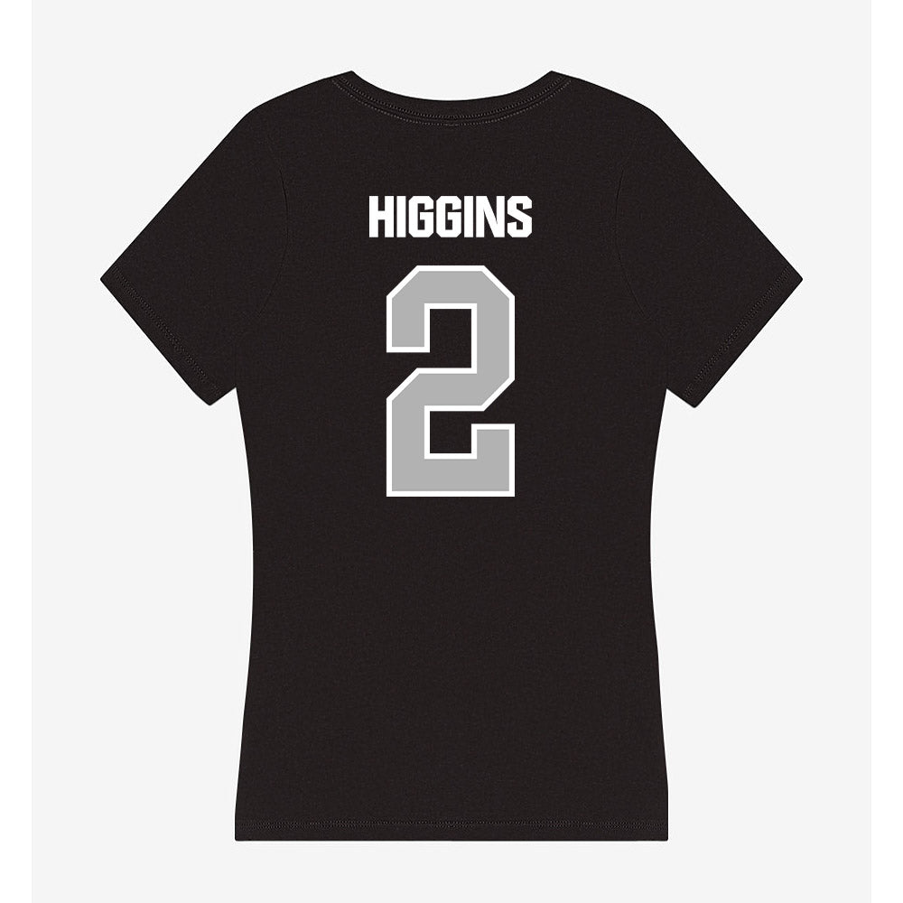 Troy - NCAA Football : Peyton Higgins - Women's V-Neck T-Shirt-1