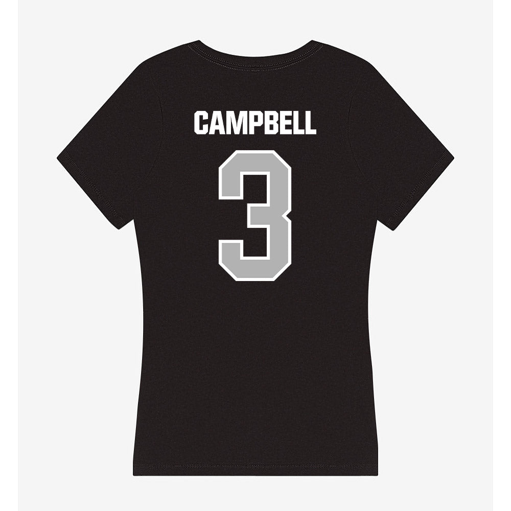 Troy - NCAA Men's Basketball : Cooper Campbell - Women's V-Neck T-Shirt-1