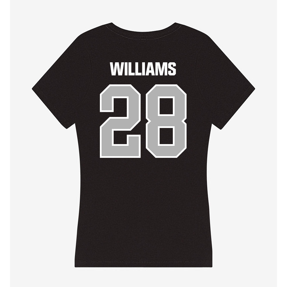 Troy - NCAA Football : Azlan Williams - Women's V-Neck T-Shirt-1