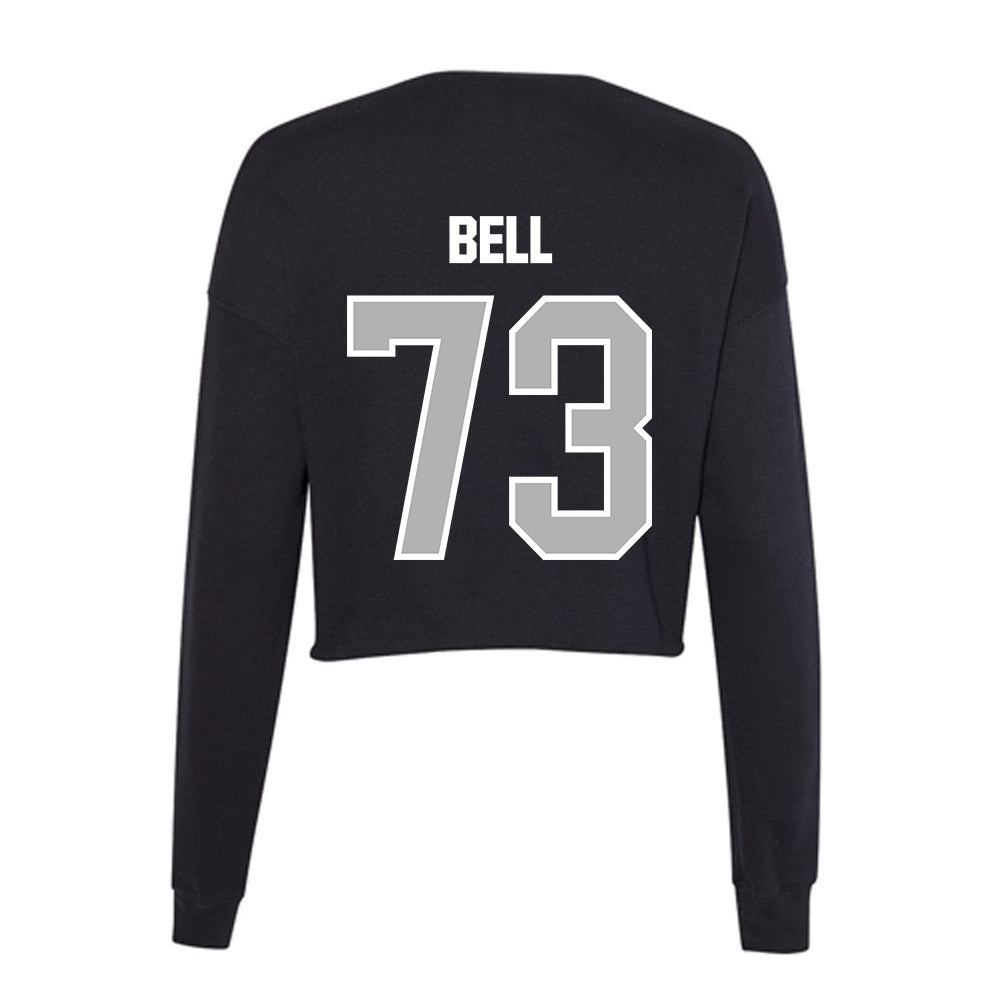 Troy - NCAA Football : Tyler Bell - Women's Cropped Crew Fleece-1