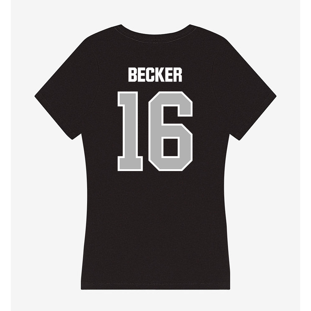 Troy - NCAA Women's Soccer : Brooke Becker - Women's V-Neck T-Shirt-1