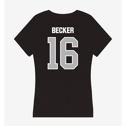 Troy - NCAA Women's Soccer : Brooke Becker - Women's V-Neck T-Shirt-1
