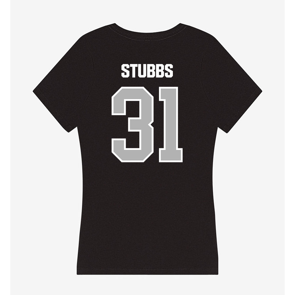 Troy - NCAA Baseball : Benjamin Stubbs - Women's V-Neck T-Shirt-1