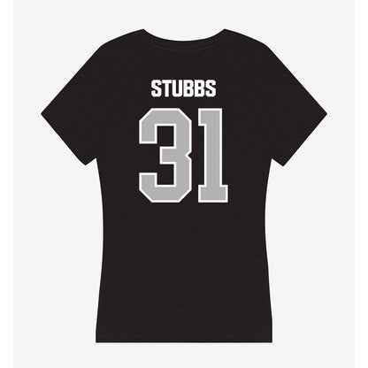 Troy - NCAA Baseball : Benjamin Stubbs - Women's V-Neck T-Shirt-1