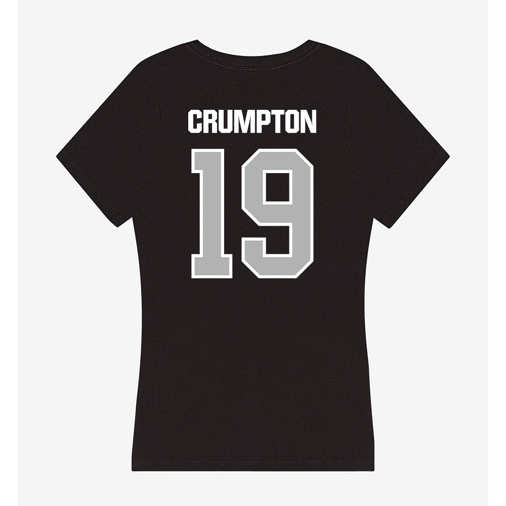 Troy - NCAA Baseball : Kelly Crumpton - Women's V-Neck T-Shirt-1