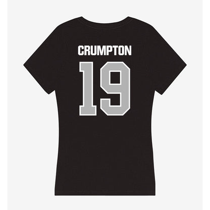 Troy - NCAA Baseball : Kelly Crumpton - Women's V-Neck T-Shirt-1