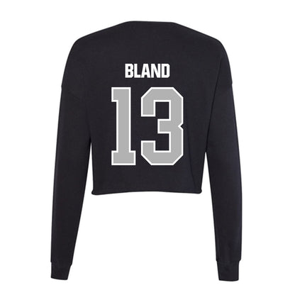 Troy - NCAA Baseball : Peryn Bland - Women's Cropped Crew Fleece-1