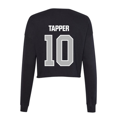 Troy - NCAA Baseball : Brock Tapper - Women's Cropped Crew Fleece-1