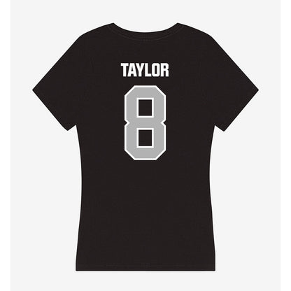 Troy - NCAA Football : Tray Taylor - Women's V-Neck T-Shirt-1