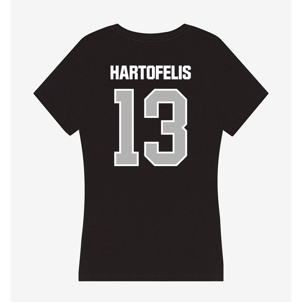Troy - NCAA Women's Soccer : Isabella Hartofelis - Women's V-Neck T-Shirt-1