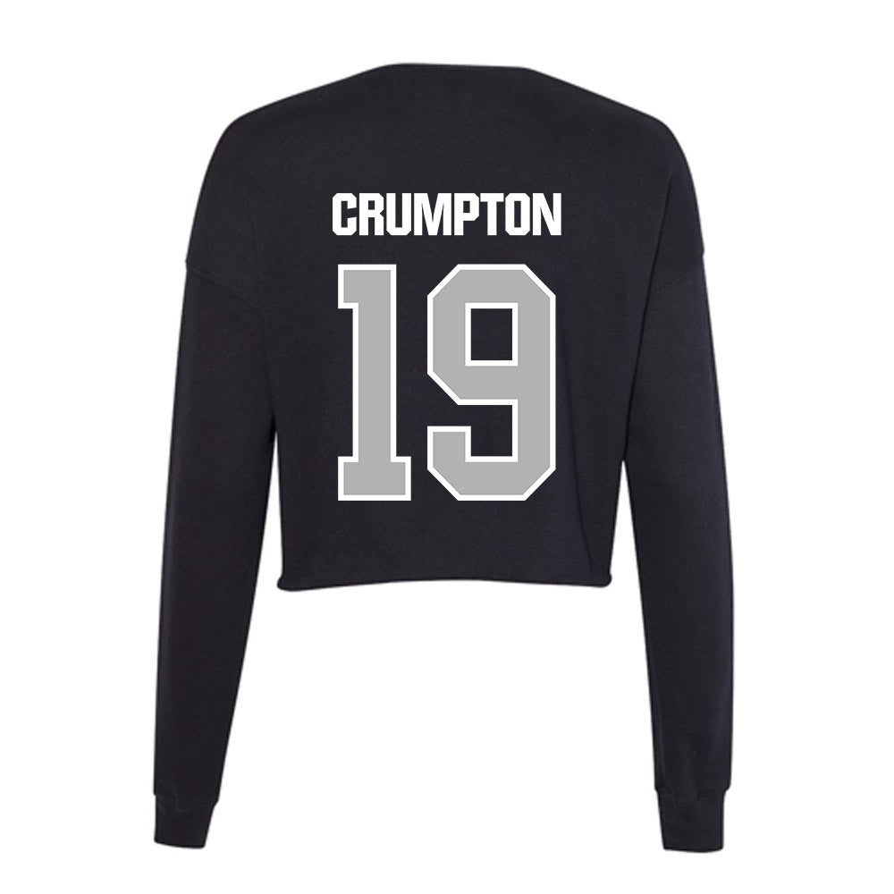 Troy - NCAA Baseball : Kelly Crumpton - Women's Cropped Crew Fleece-1